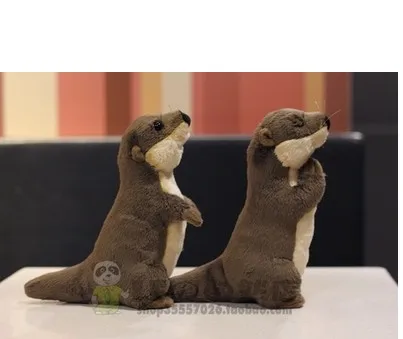 Free shipping 20cm Stuffed Animals Polar Sea World Simulation Cute Otter Doll Toy for children gift | Игрушки и хобби