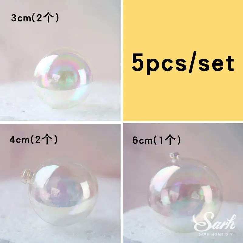 5pc laser balls Фея эльф Топпер для торта «С Днем Рождения» цветок кружева Жемчуг сетки Ангел Украшение для дети девочка вечерние поставки прекрасные подарки - Цвет: 5pc laser balls