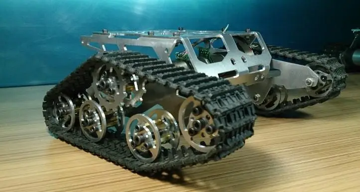 DIY 428 шасси из сплава/гусеничный автомобиль для дистанционного управления/детали