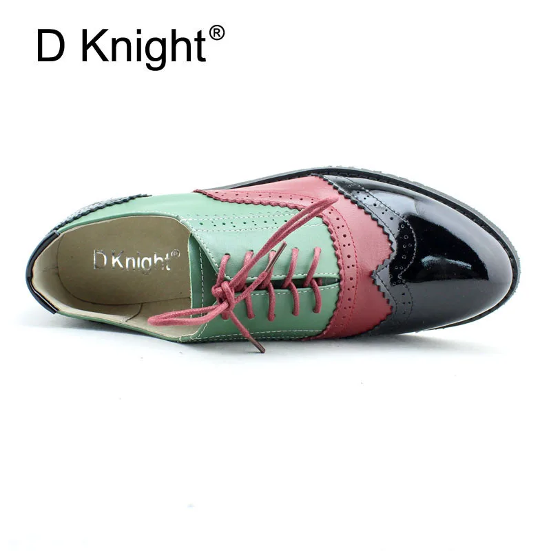 Женская кожаная обувь ручной работы в британском стиле