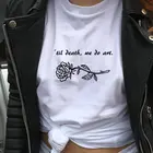 Женская футболка с принтом в виде Розы