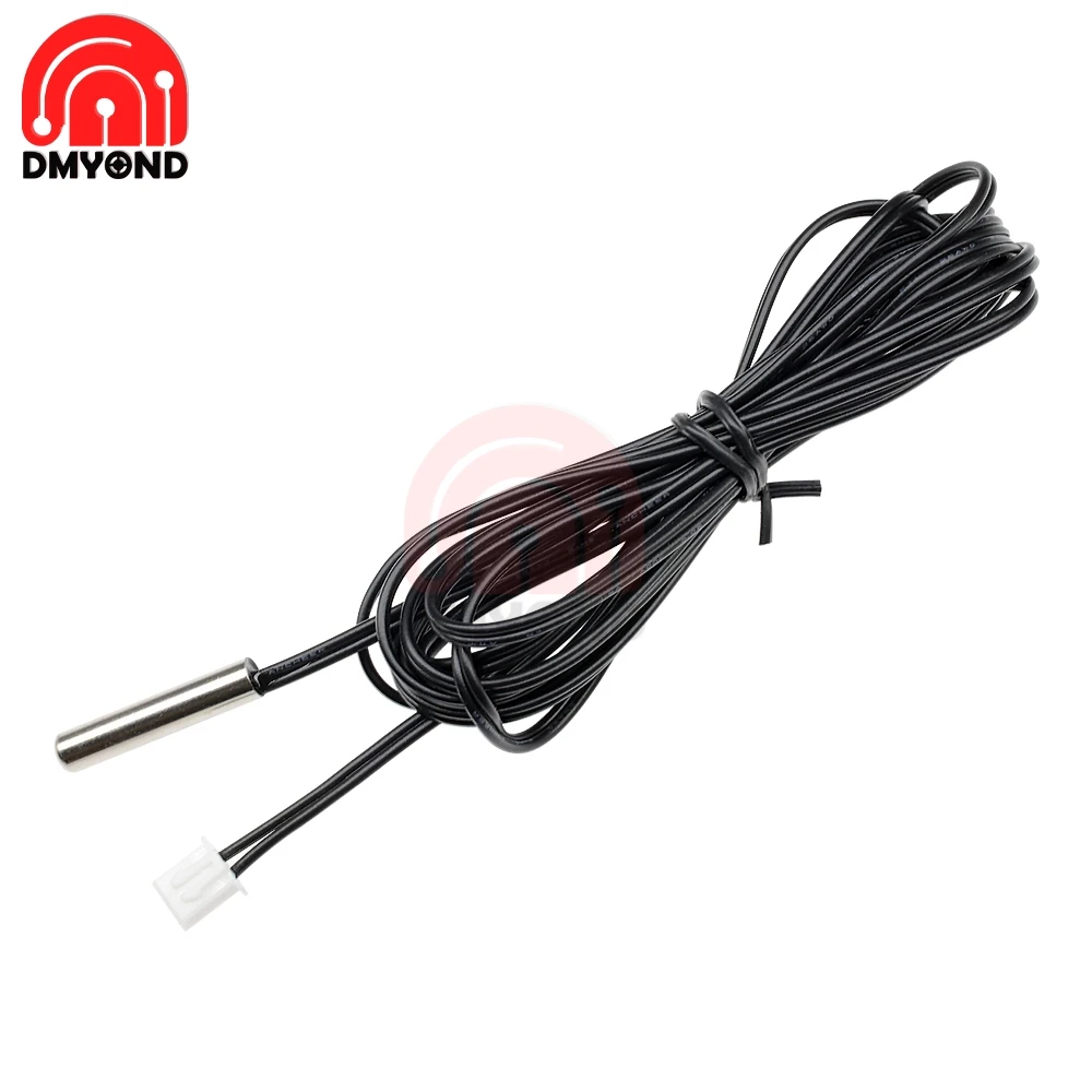 

5PCS 3m Waterproof NTC 10K 1% 3950 W1209 W1401 Thermistor Accuracy Temperature Sensor Wire Cable Probe For Arduino 300CM