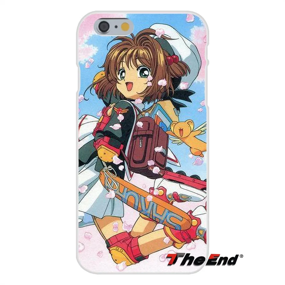 Милый аниме Cardcaptor Сакура Япония силиконовый чехол для мобильного телефона Samsung