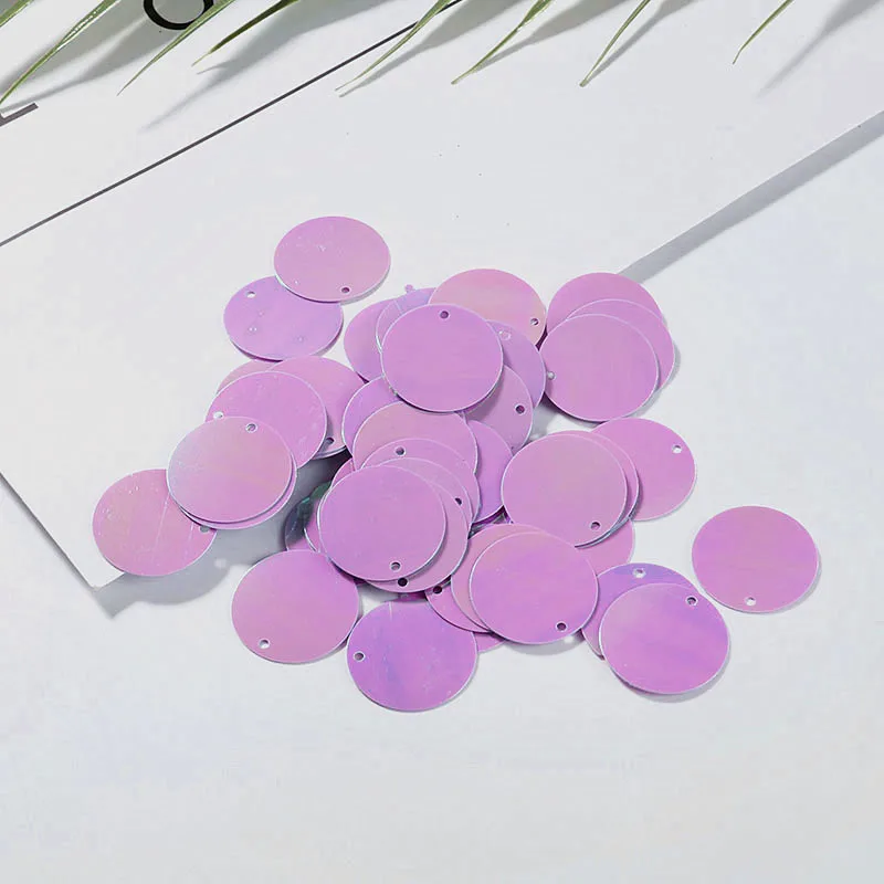AB Light Purple 10 г/упак. Круглый блесток 6 мм 8 мм 10 мм 15 мм 20 мм Швейные Блестки для судов, аксессуары и украшения, свадебное платье Craft 28 Цвет - Цвет: AB Light Purple