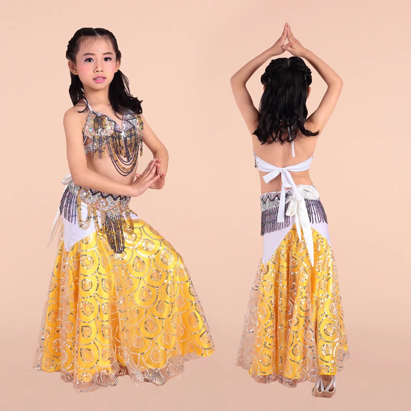 Костюм Bellydance для девочек сексуальный комплект ручной работы бисерный