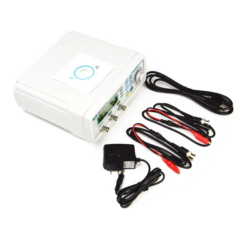 Новый генератор сигналов JUNTEK MHS5200A с функцией DDS 6 МГц цифровой двухканальный
