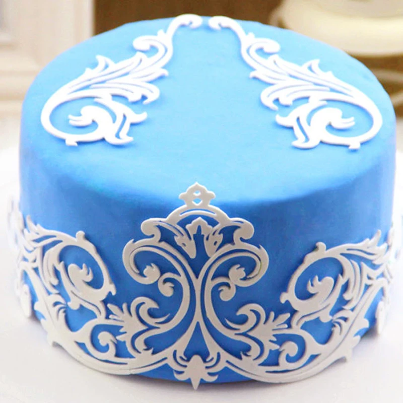 Форма цветка ротанга помадка форма для украшения торта инструменты k-0479 | Дом и