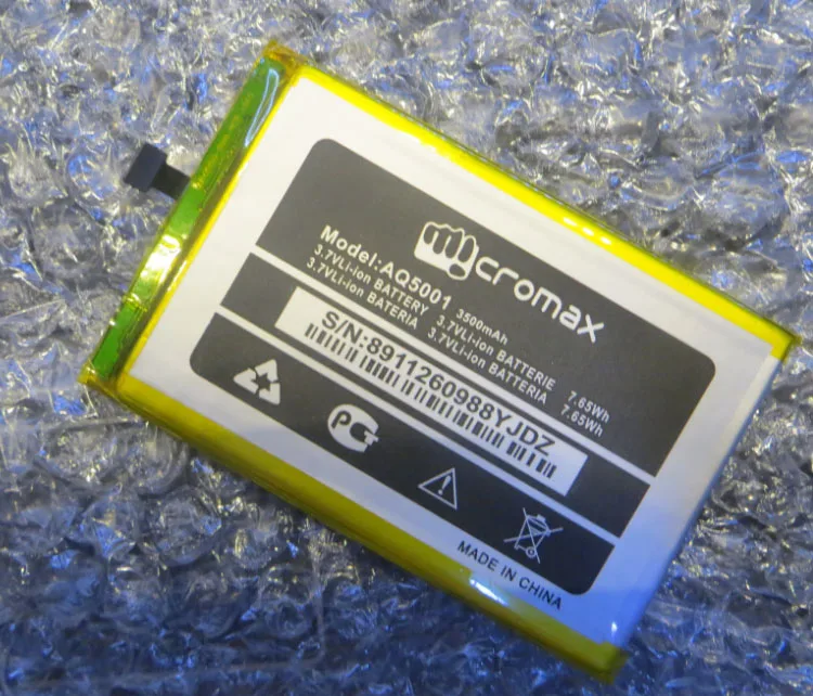 Запасная батарея для MICROMAX AQ5001 3500 мАч|mobile phone battery|phone batterybattery for micromax |