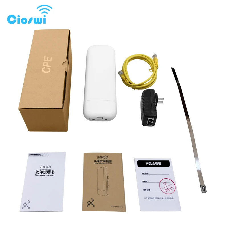 ZBT APG621 высокомощный 5 8 ГГц беспроводной уличный ap cpe QCA9344 CPU openwrt Wi Fi маршрутизатор