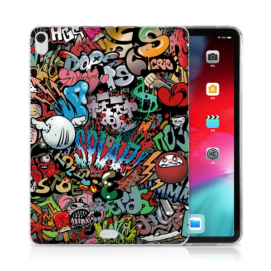 IP03 MTT Мягкий силиконовый чехол ТПУ для iPad Pro 12,9 дюйма тонкий прозрачный чехол-накладка планшет для надписей чехол A1895 A1983 A1876 A2014 - Цвет: IP03