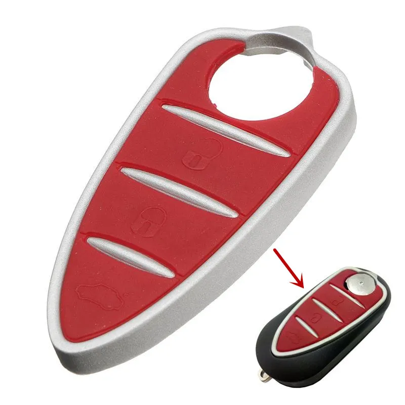 OkeyTech Высокое качество 1 шт. 3 кнопки дистанционного флип брелок для ключей мягкая