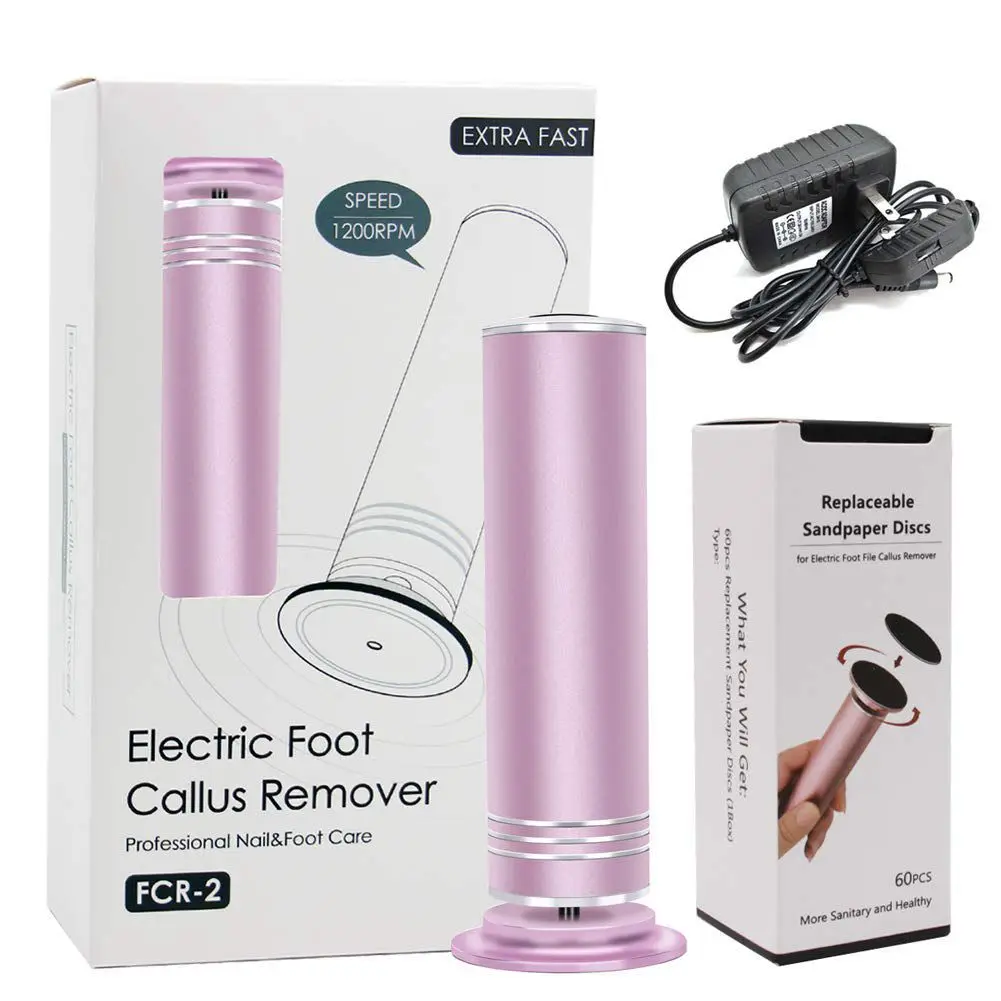 Штепсельная вилка США 2 го поколения Электронная пилка для ног с заменой круги из