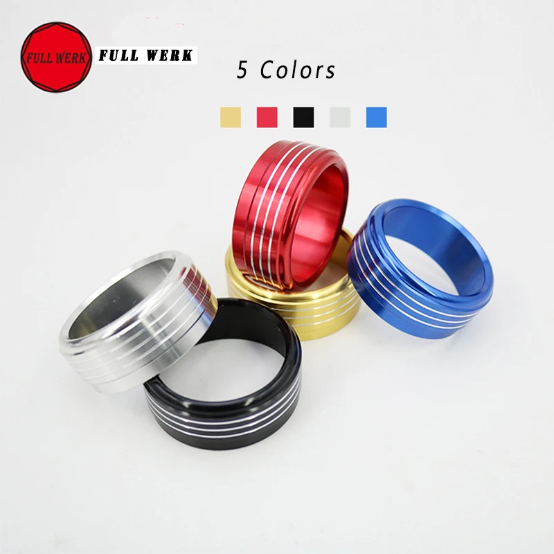 Набор из 3 предметов алюминиевый сплав автомобильный Стайлинг ручка