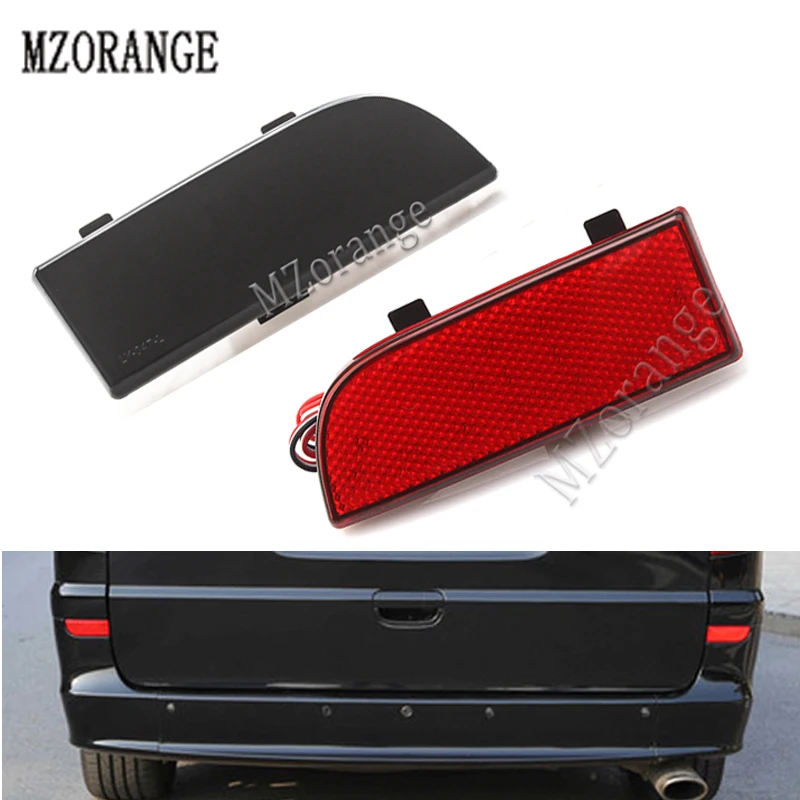 

2Pcs LED Reflector Rear Bumper Light For Mercedes-Benz W639 V-Class Vito Viano 2003-2014 Brake Signal Tail Light Fog Lamp