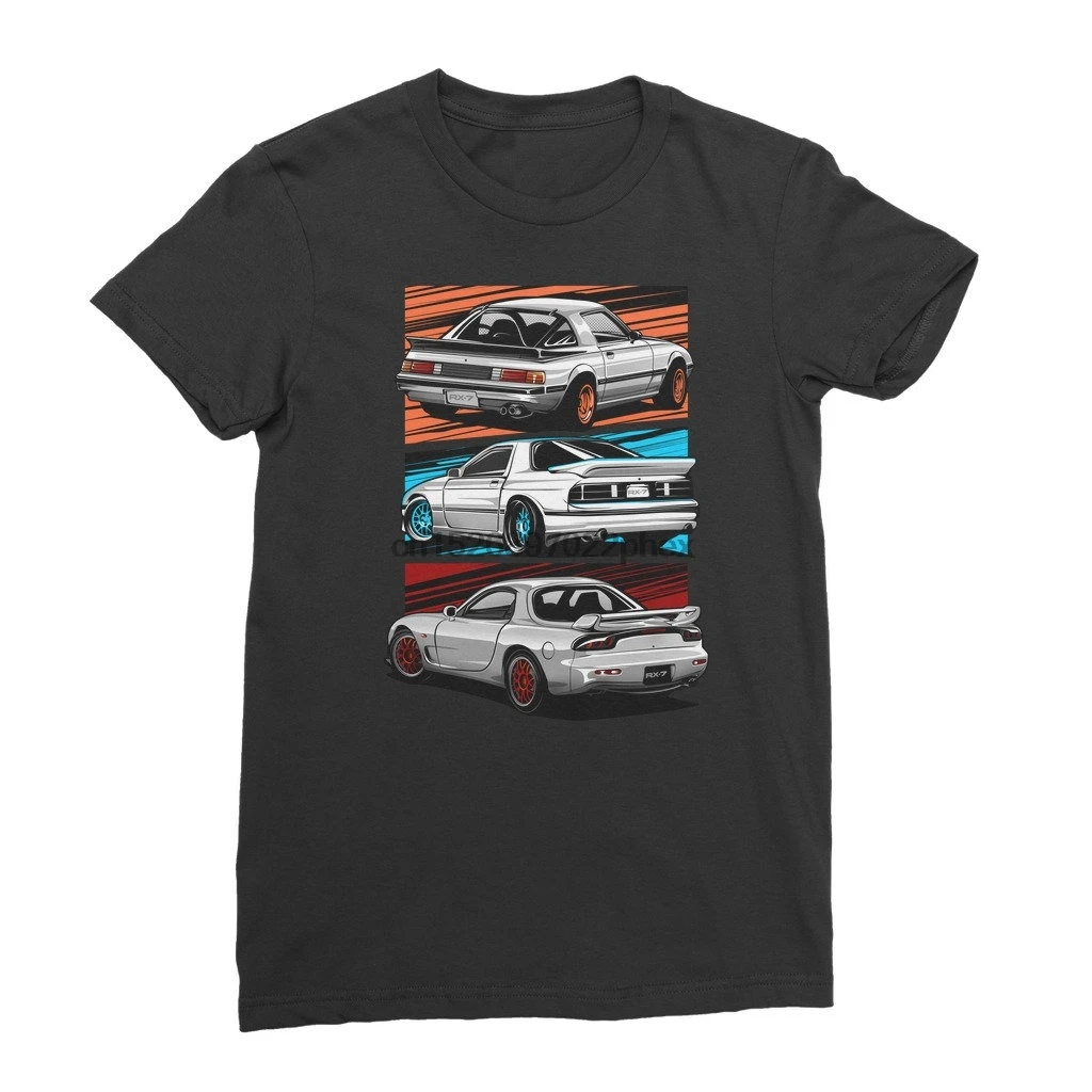 Классическая женская футболка RX7 поколения Мужская | одежда