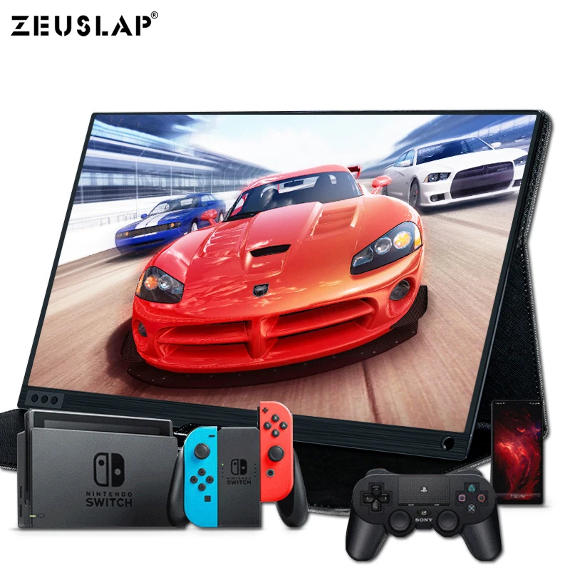 Портативный Ультратонкий монитор с сенсорным экраном 15 6 дюйма 1080P HDR IPS HD USB Type C