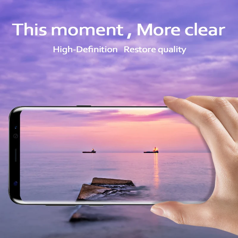 3D полный экран для samsung s9 plus Защитное стекло galaxy защитное 2 шт. note 9 защитная
