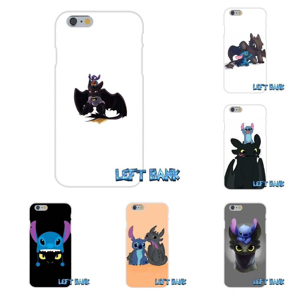 Для iPhone 4 4S 5 5S 5C SE 6 6S 7 Plus стежок и Беззубик Мягкий Силиконовый ТПУ прозрачный