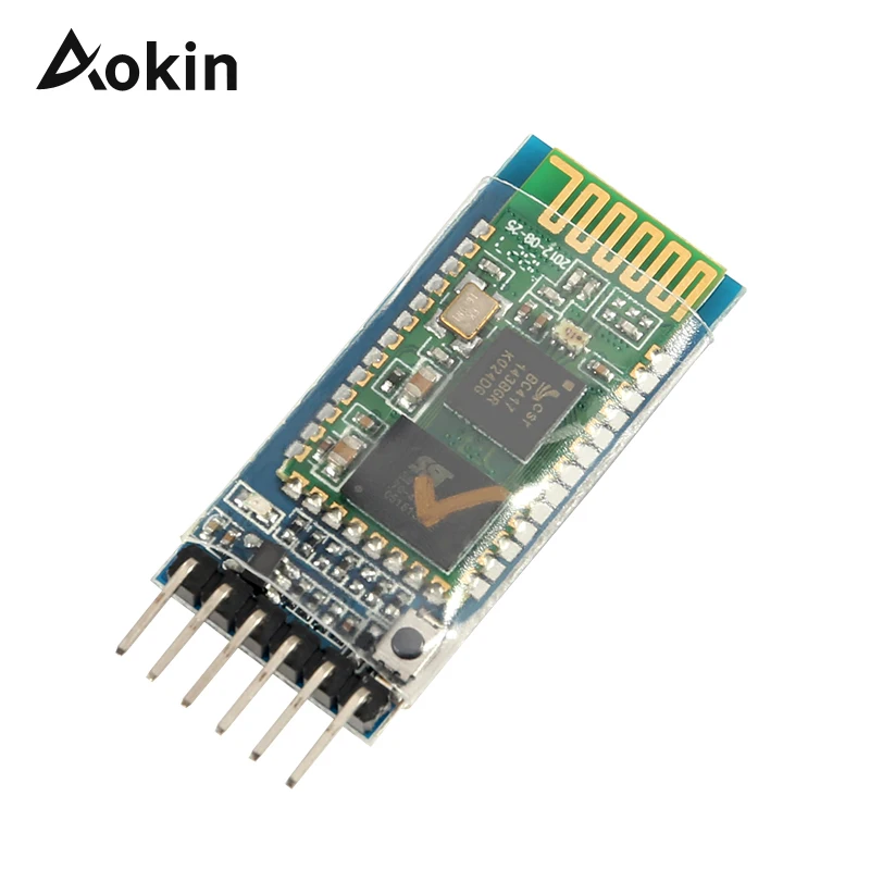 HC05 HC-05 Master-Slave 6pin 6 pin анти-обратный Встроенный Bluetooth серийный сквозной модуль беспроводной Серийный