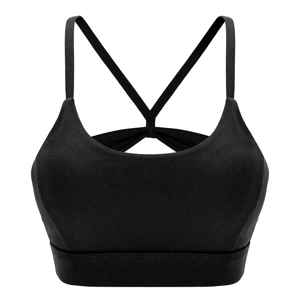 LUKITAS Women Yoga Bra Shockproof Sexy Back Sports Bras Breathable Athletic Fitness Running Gym Sport Vest Tops Sportswear | Спорт и