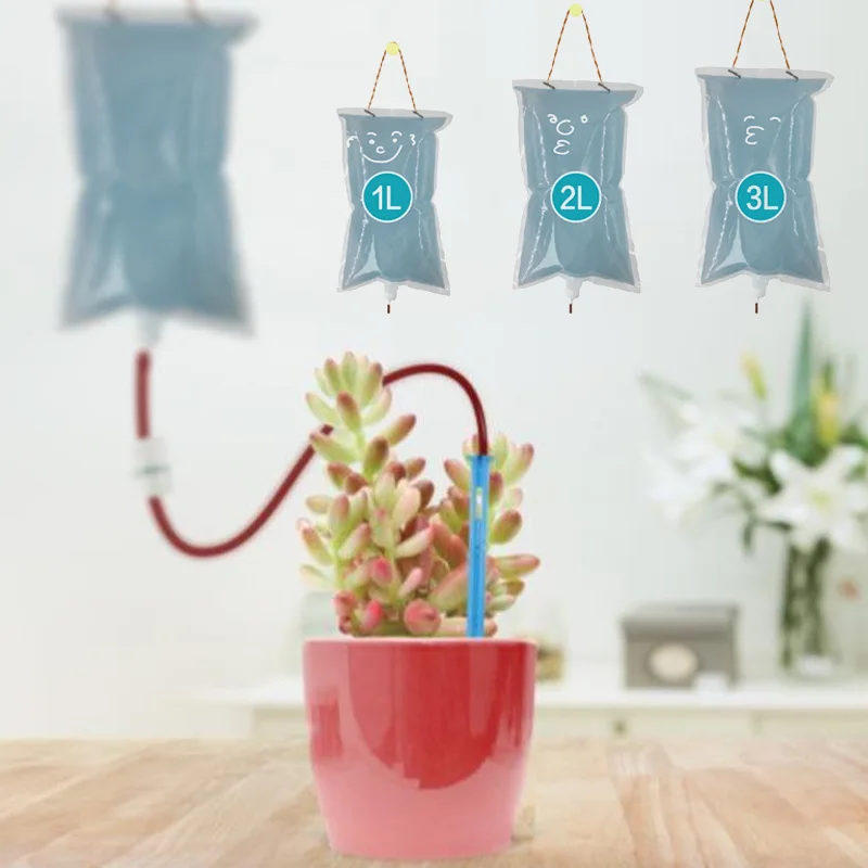 1Л Капельное устройство садоводство растение орошение мешок ленивая посадка