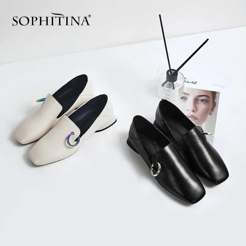 SOPHITINA/Новые брендовые женские туфли лодочки 2019 г. Всесезонные модные удобные из