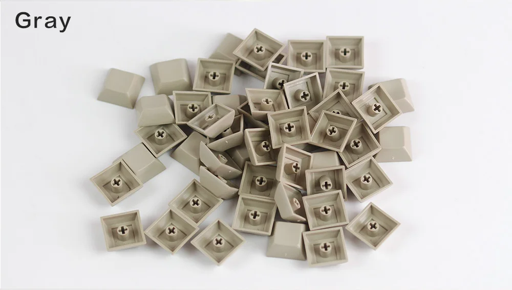 Pbt dsa keycap dsa 1u смешанный цвет красный esc желтый синий колпачки для игровой механической клавиатуры