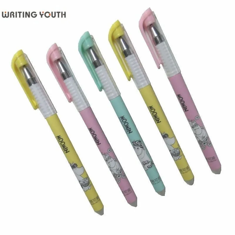 4 шт. Смешанная стираемая ручка гелевая офисные школьные принадлежности заправки