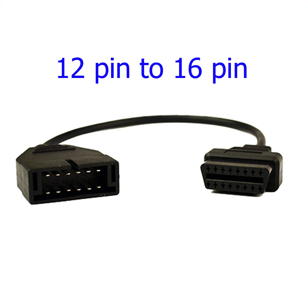 Кабель-удлинитель OBD плоский тонкий как лапша 1 м/0 4 м 100 см/40 см длина OBD2 OBDII Авто 16Pin