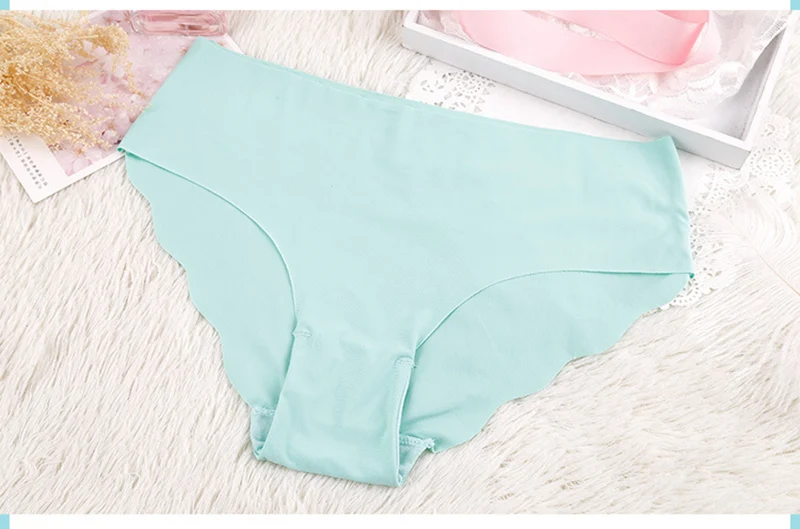 3 шт./компл. Seamles Ice Silk трусы для Для женщин сексуальные трусы с низкой посадкой ультра-тонкое нижнее белье стринги женские трусы, интимное# D