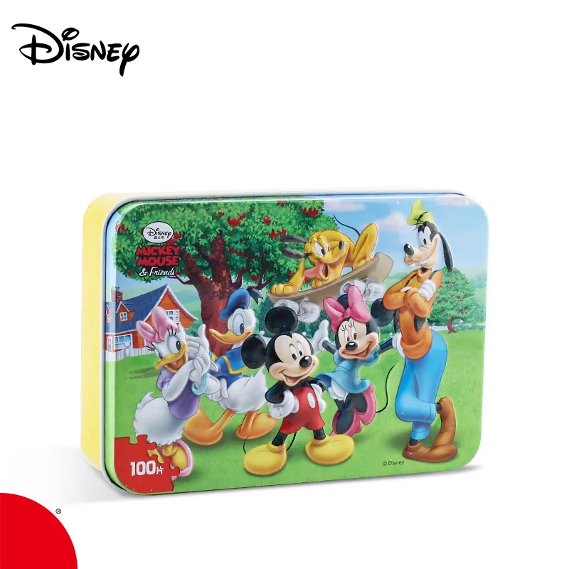 Дисней железный ящик пазл супер Пэн 100 шт детский интеллект развитие качество