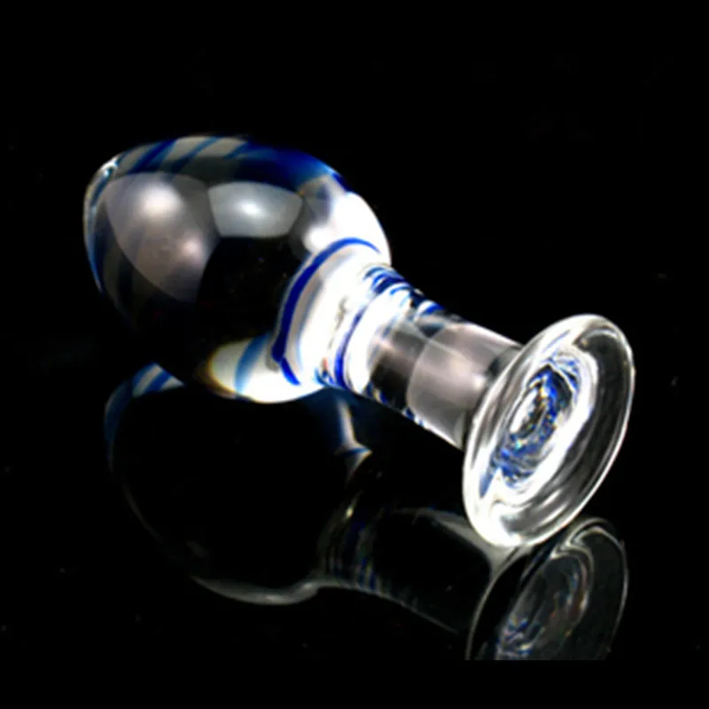45mm Large crystal butt plug vagina ball big pyrex glass anal dildo bead fake penis adult masturbate sex toys for women men gay | Красота и