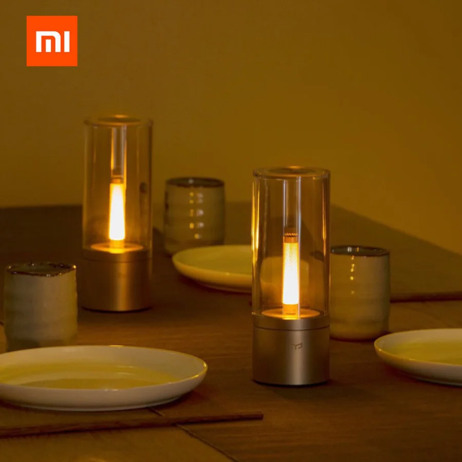Оригинальный светодиодный ночник Xiaomi Yeelight Mijia Candela с умным управлением комплект
