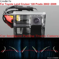 lyudmila car intelligent parking tracks camera for toyota land cruiser 120 prado 20022009 hd back up reverse rear view camera