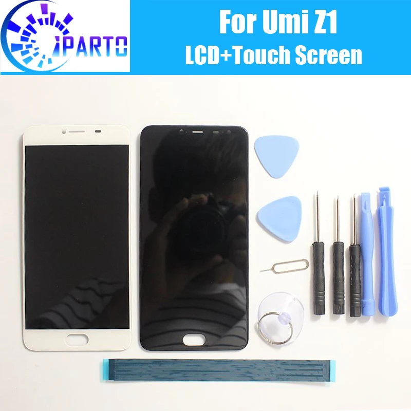 ЖК дисплей UMIDIGI Z1 + сенсорный экран 100% оригинальный дигитайзер сменная стеклянная