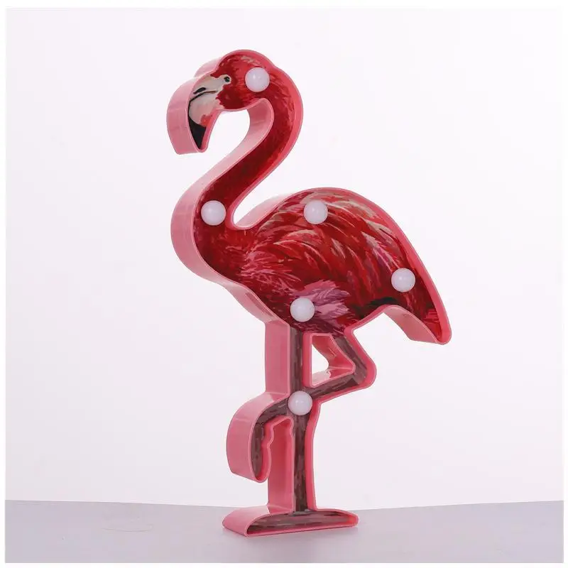 HobbyLane Cute Animal Shape Sheep Unicorn Flamingo LED Lamp for Home Living Children Room Tabletop Decoration | Освещение