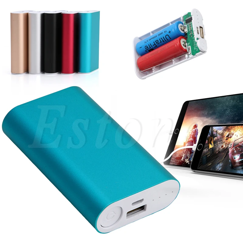 1 шт. 2 аккумулятора 18650 5 В USB 5200 мАч| |