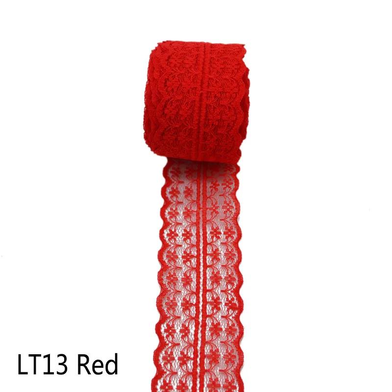 red 10 м/лот, 4,5 см, кружевная фатиновая юбка-пачка для маленьких девочек, тканевая юбка-рюмочка для дня рождения, вечеринки, свадебного торжества, украшения стола - Цвет: red