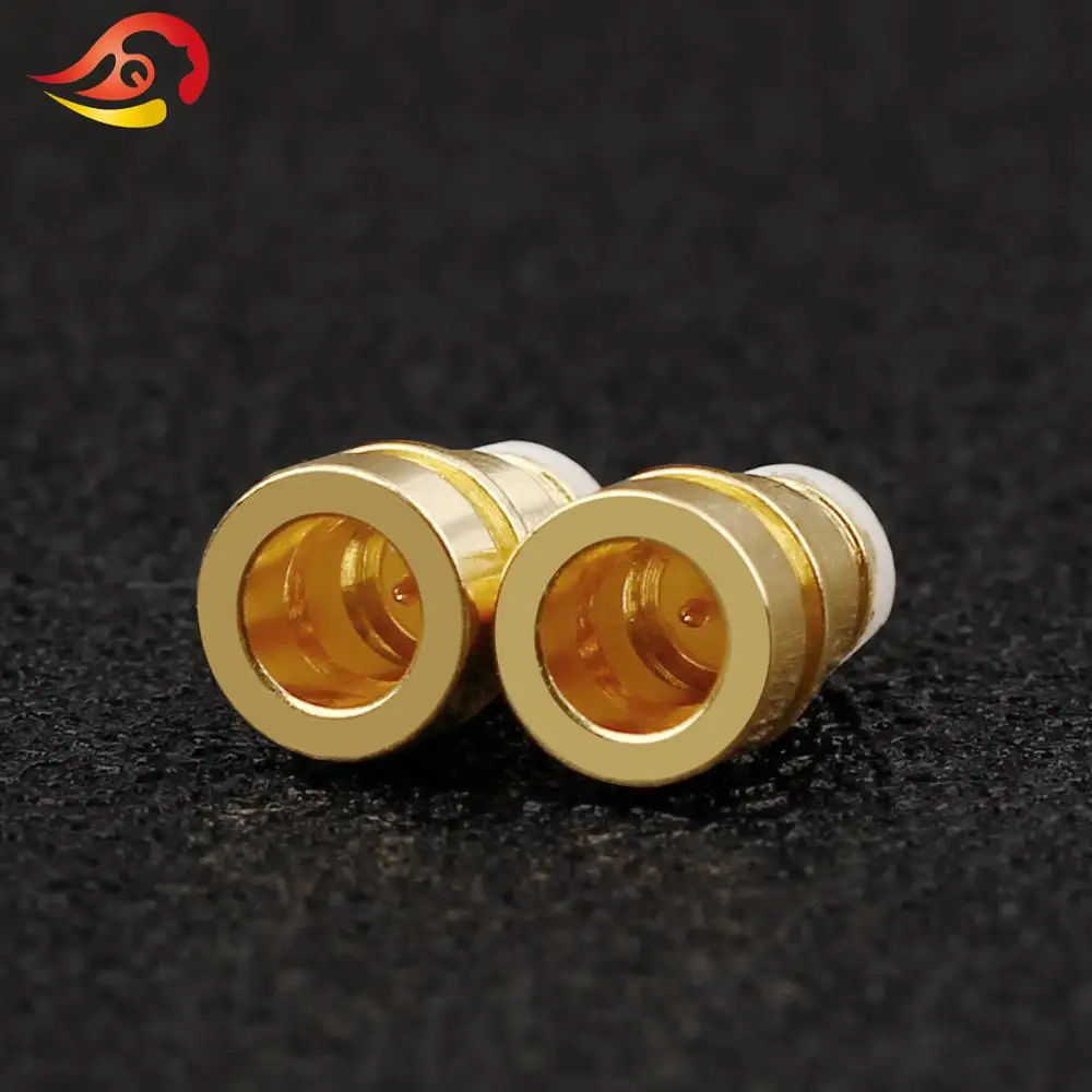 QYFANG A2DC женский провод со штырями для наушников DIY заказной позолоченный