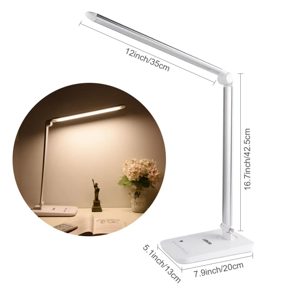 Светодиодный GLE высококачественные складные настольные лампы высокого качества