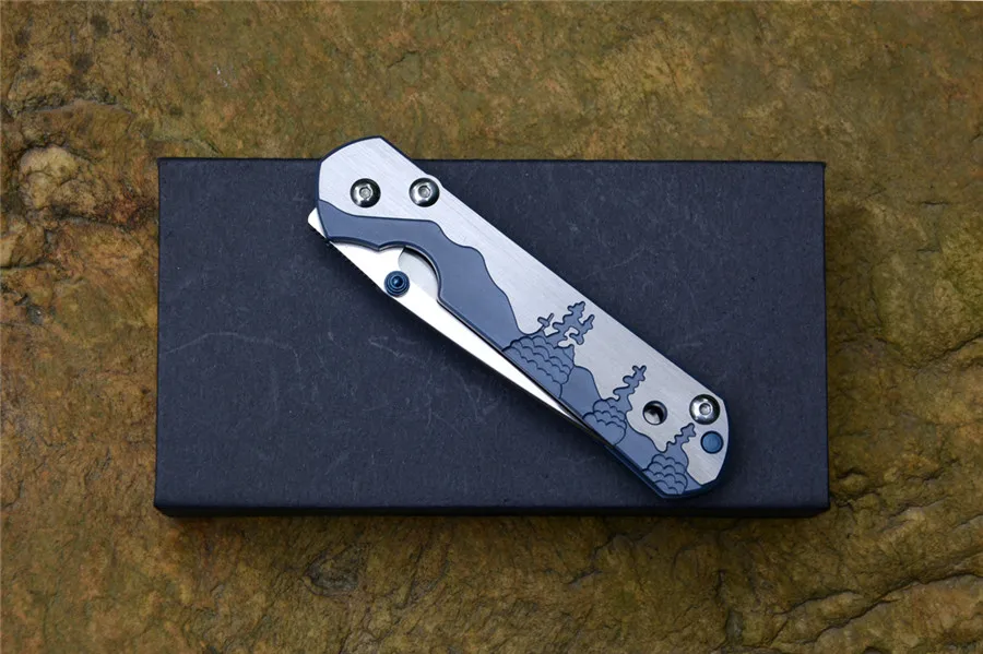 Брендовый маленький карманный нож Sebenza 21 охотничий нож D2 складной нож с титановой Ручкой Подарочный нож