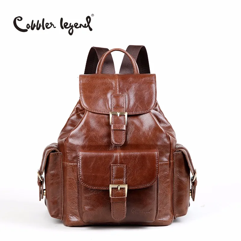 Cobbler Legend 2019 новые модные брендовые женские рюкзаки из натуральной кожи для