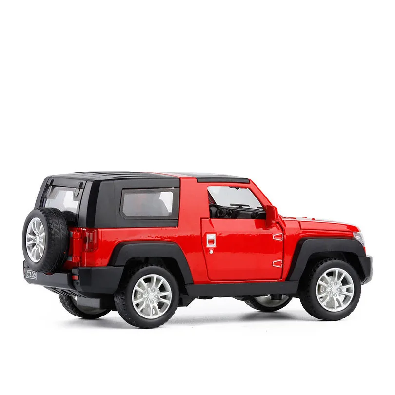 Модель автомобиля 1/32 BJ400 Wolf Warriors bj модель из сплава детские игрушки настоящая