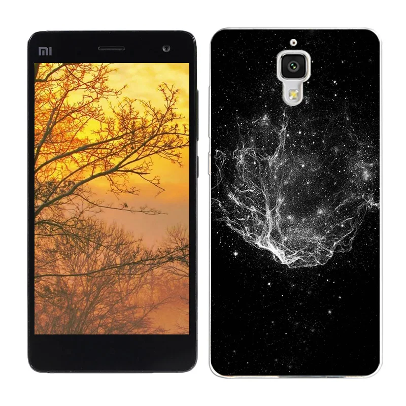 09 Мягкий силиконовый чехол для Xiaomi mi 4, чехол s, чехол для Xiaomi mi 4, чехол для телефона из ТПУ с аэрокосмическим рисунком, чехол для Xiao mi M4 - Цвет: 09