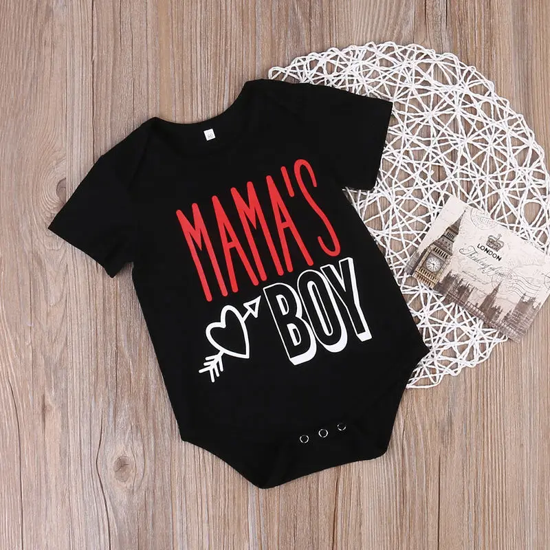 2018 боди для новорожденных мальчиков и девочек Mamas комбинезон цельнокроеные