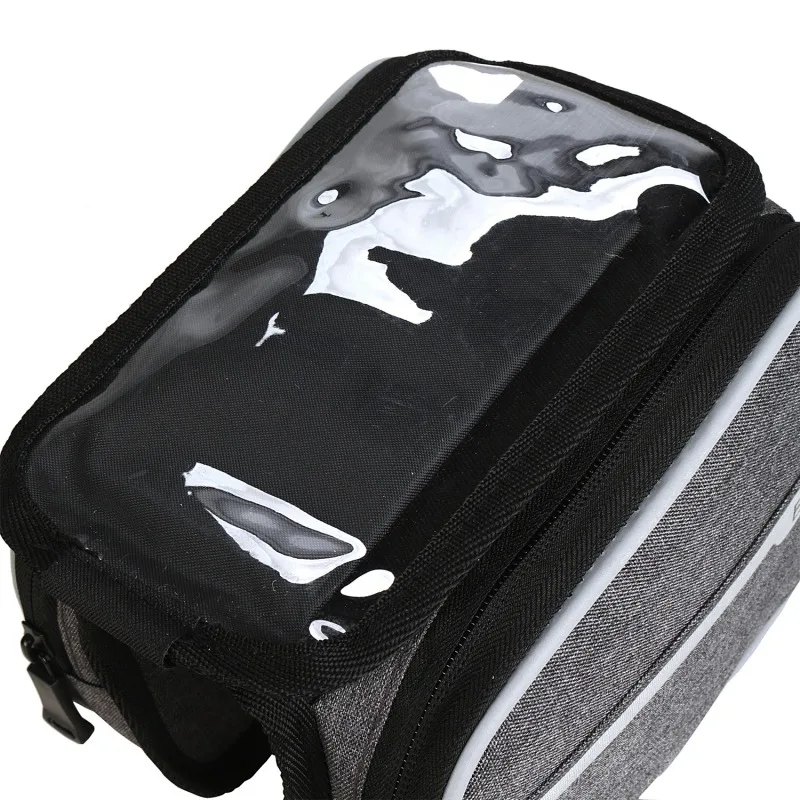 

Cycling Bicycle Bike Bag Head Tube Handlebar Waterproof Touch Screen Bag Case Holder Case Pannier For 4.8-6.2 inch phone