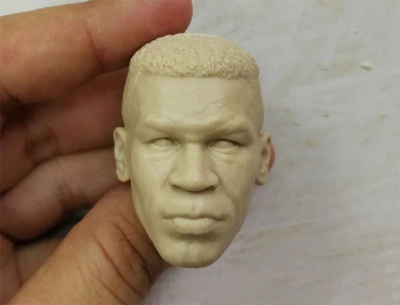 

1/6 Tyson Unpainted Head Blank Head Closed Mouth Version for 12''Action Figures Bodies