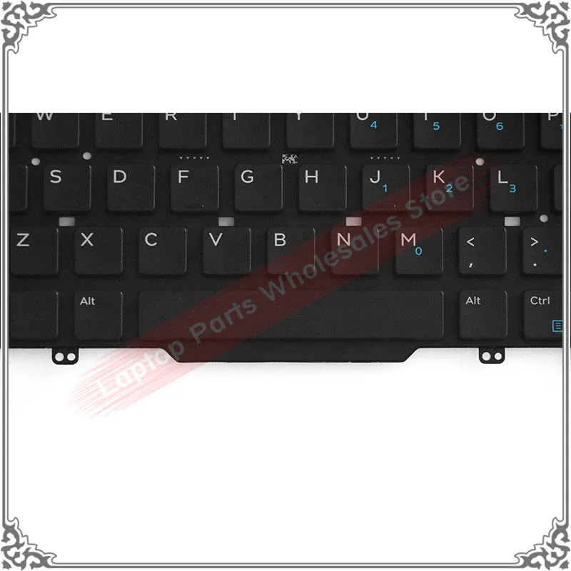 Черная английская клавиатура для ноутбука Dell Latitude 3340 E5450 E7450 5450 7450 3350 запасные