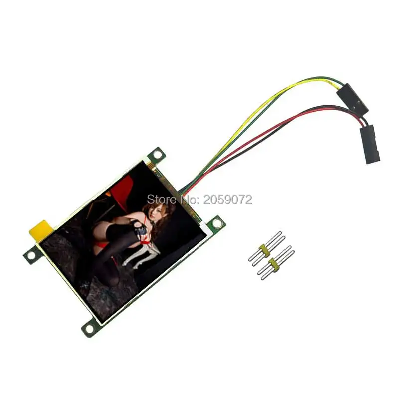 3 5 дюймовый ЖК дисплей UART TFT Модуль с красочным экраном вспышки последовательный