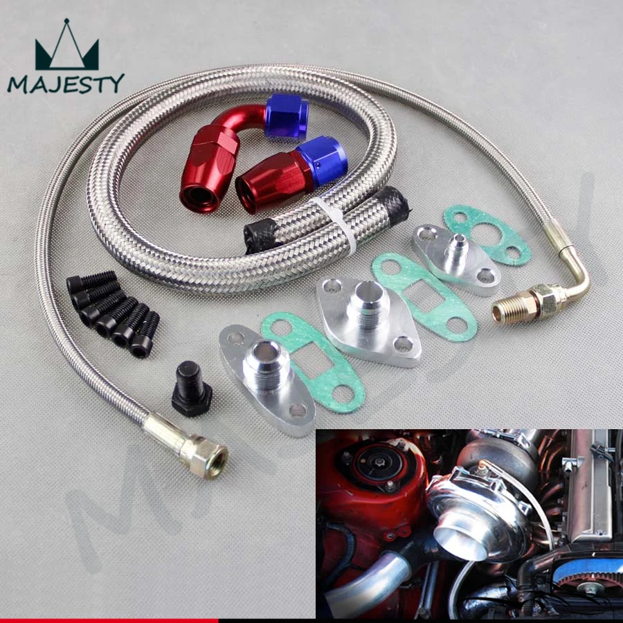 Комплект фланцевых линий для подачи масла комплект T ** oyota S * Red 1JZGTE 2JZGTE 1JZ/2JZ Single